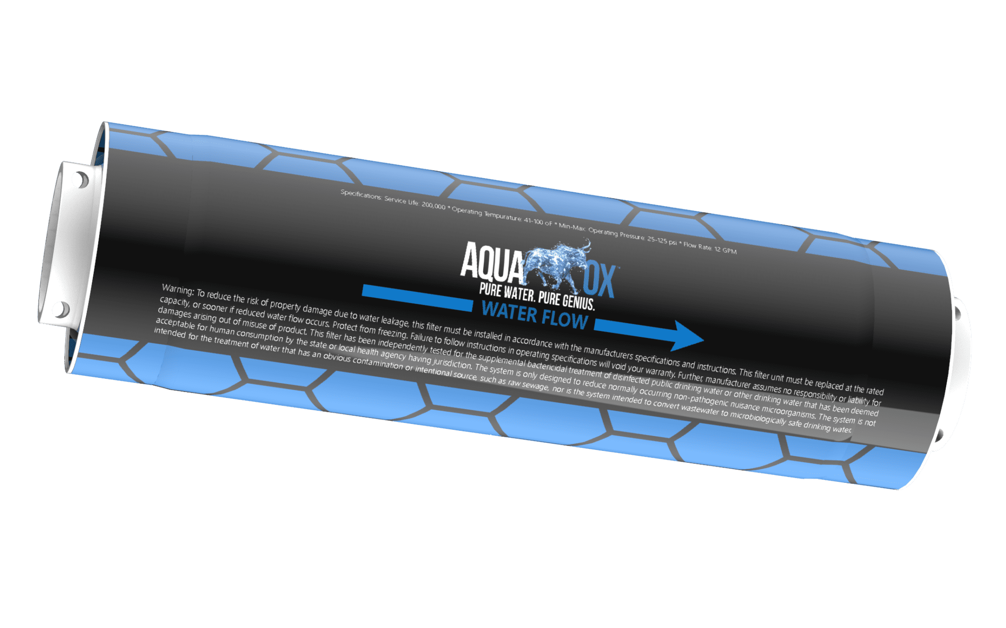 Garden Hose Water Filter, AquaOx DF 7