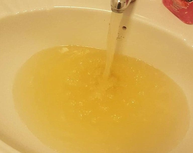 Why Is My Tap Water Yellow?